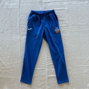 Joma‎ Puerto Rico Olympic Team Track Pants Youth Size S Blue Athletic